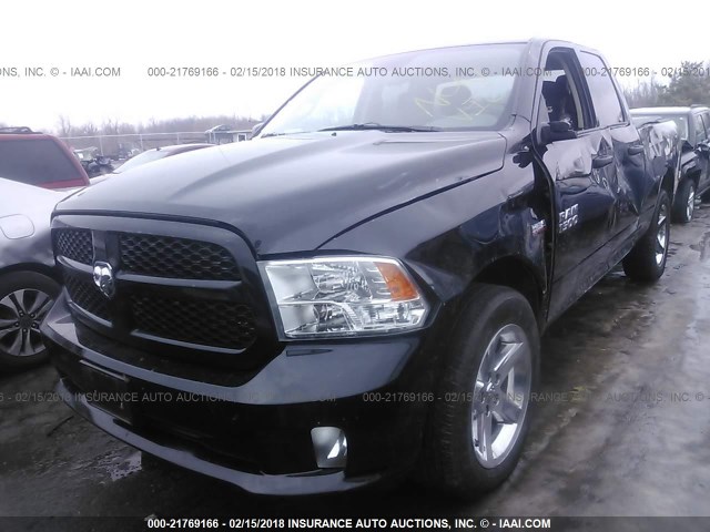 1C6RR7FT7GS134193 - 2016 RAM 1500 ST BLACK photo 2