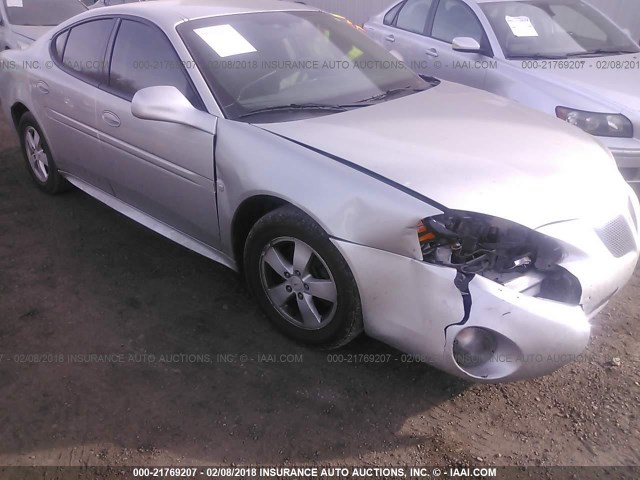 2G2WP552081130748 - 2008 PONTIAC GRAND PRIX ვერცხლისფერი ფოტო 1