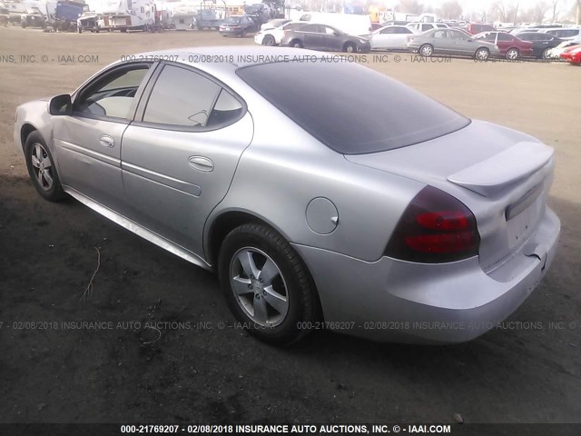 2G2WP552081130748 - 2008 PONTIAC GRAND PRIX ვერცხლისფერი ფოტო 3