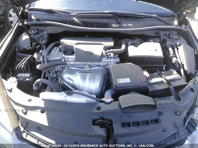4T1BF1FK7GU217730 - 2016 TOYOTA CAMRY LE/XLE/SE/XSE BLACK photo 10