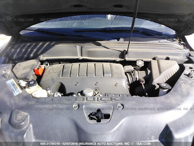 5GAEV23D79J135910 - 2009 BUICK ENCLAVE CXL 紫色 照片 10