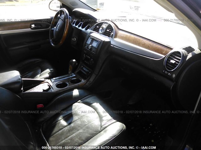 5GAEV23D79J135910 - 2009 BUICK ENCLAVE CXL 紫色 照片 5