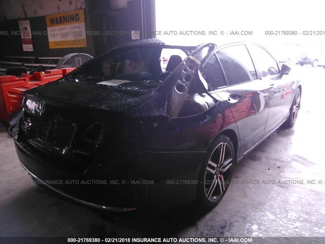 1HGCR2F50GA028890 - 2016 HONDA ACCORD SPORT 黑色 照片 4