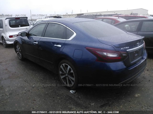 1N4AL3AP9HC489961 - 2017 NISSAN ALTIMA 2.5/S/SV/SL/SR BLUE photo 3