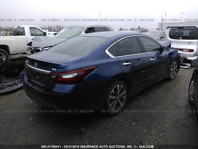 1N4AL3AP9HC489961 - 2017 NISSAN ALTIMA 2.5/S/SV/SL/SR BLUE photo 4