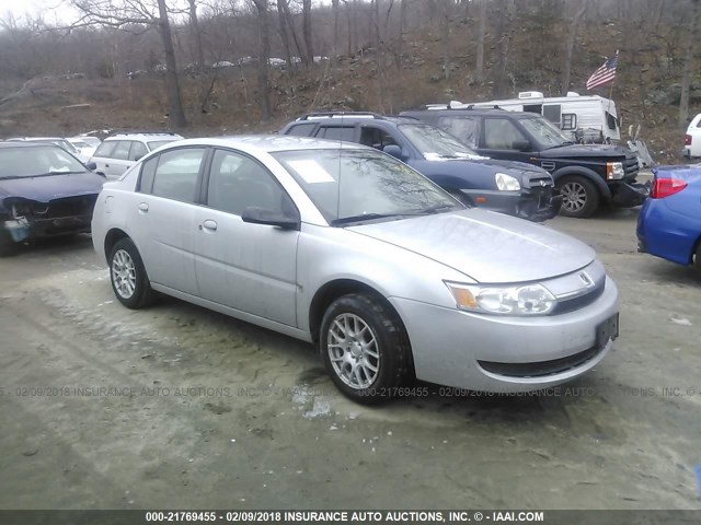 1G8AJ52FX4Z184200 - 2004 SATURN ION LEVEL 2 SILVER photo 1