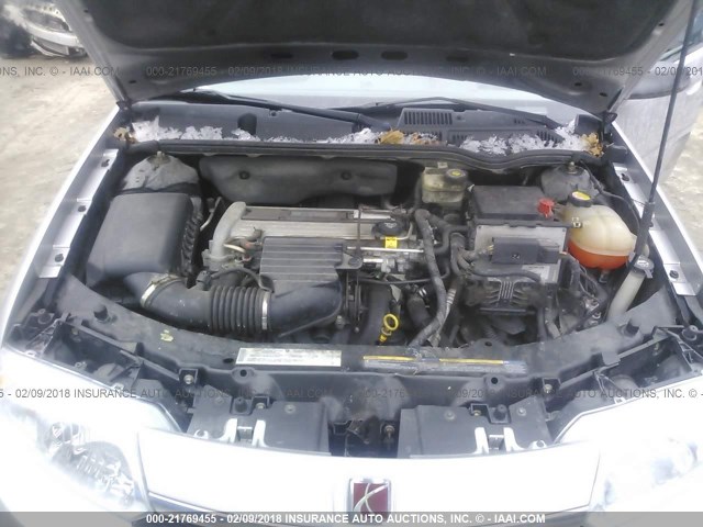 1G8AJ52FX4Z184200 - 2004 SATURN ION LEVEL 2 Gümüş foto 10