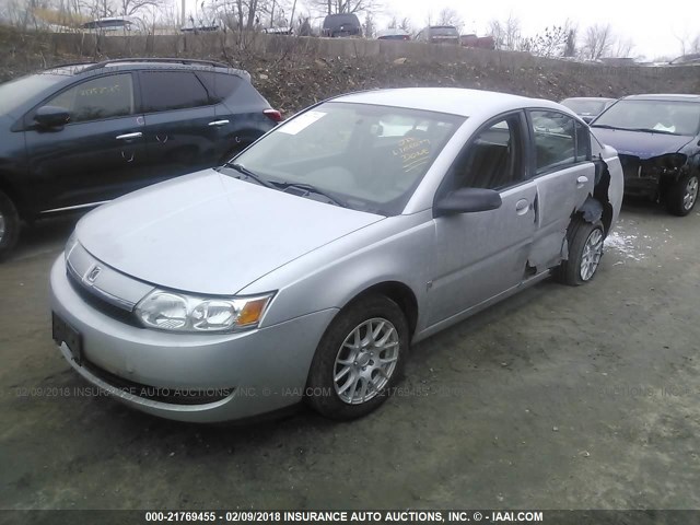 1G8AJ52FX4Z184200 - 2004 SATURN ION LEVEL 2 Gümüş foto 2