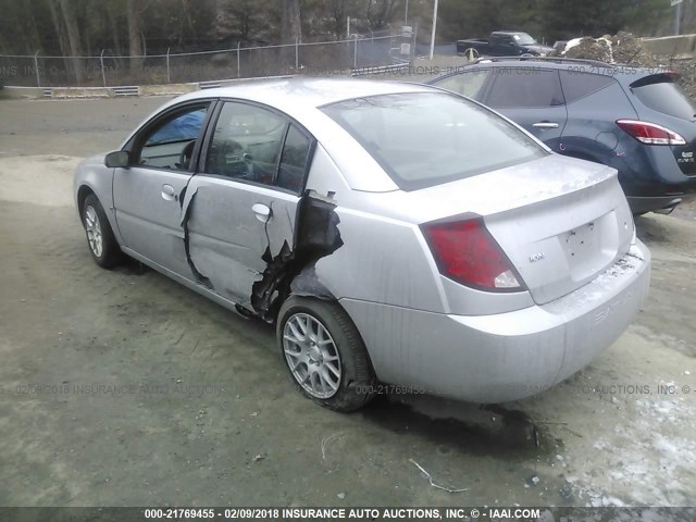 1G8AJ52FX4Z184200 - 2004 SATURN ION LEVEL 2 SILVER photo 3