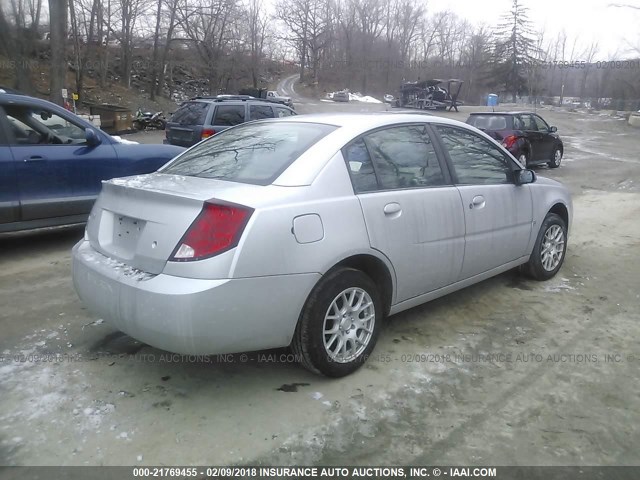 1G8AJ52FX4Z184200 - 2004 SATURN ION LEVEL 2 Gümüş foto 4