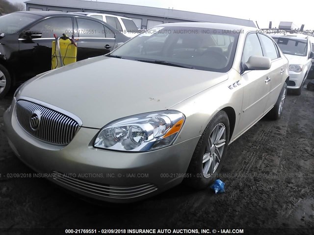 1G4HD57227U221948 - 2007 BUICK LUCERNE CXL GOLD photo 2