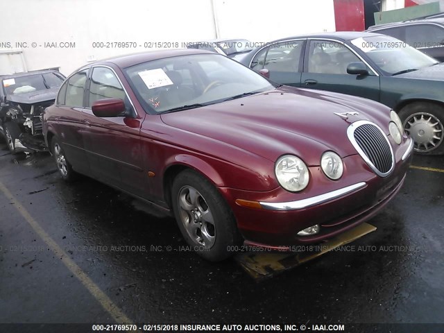 SAJDA01C5YFL07178 - 2000 JAGUAR S-TYPE BURGUNDY photo 1