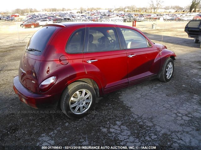 3A8FY58B88T186559 - 2008 CHRYSLER PT CRUISER TOURING MAROON photo 4