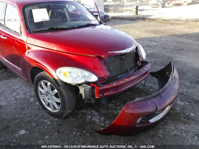 3A8FY58B88T186559 - 2008 CHRYSLER PT CRUISER TOURING MAROON photo 6