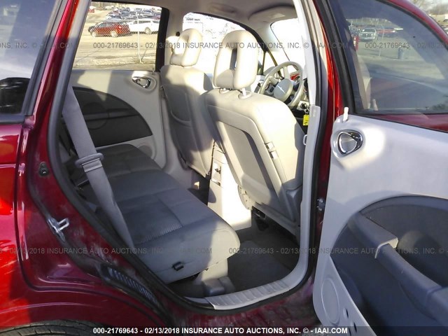 3A8FY58B88T186559 - 2008 CHRYSLER PT CRUISER TOURING MAROON photo 8