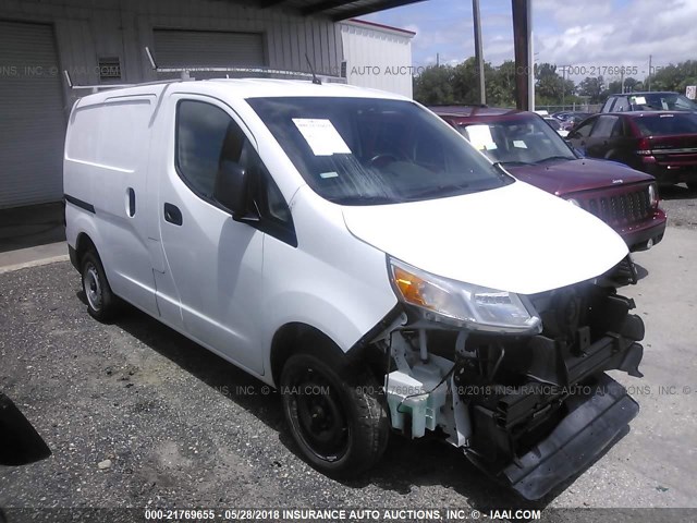 3N63M0YN3FK693419 - 2015 CHEVROLET CITY EXPRESS LS WHITE photo 1