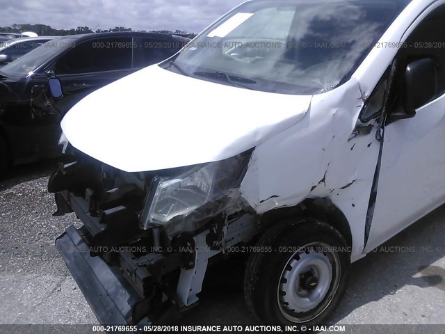 3N63M0YN3FK693419 - 2015 CHEVROLET CITY EXPRESS LS WHITE photo 6