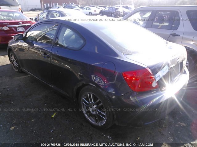 JTKDE177260081211 - 2006 TOYOTA SCION TC 蓝色 照片 3