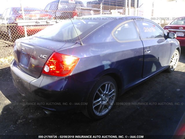 JTKDE177260081211 - 2006 TOYOTA SCION TC 蓝色 照片 4