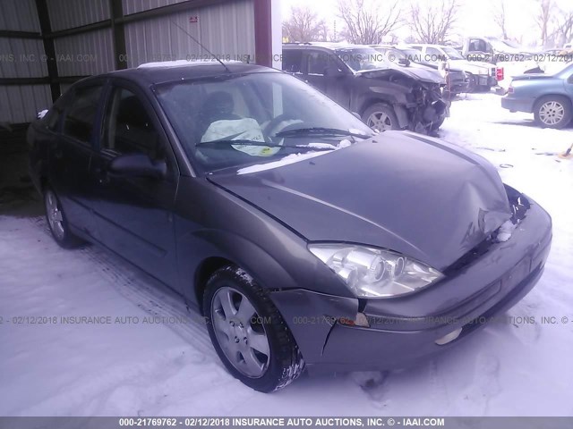 1FAFP38372W308455 - 2002 FORD FOCUS ZTS GRAY photo 1
