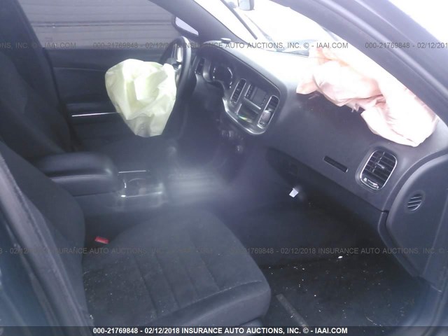 2C3CDXBG3CH111375 - 2012 DODGE CHARGER SE BLACK photo 5