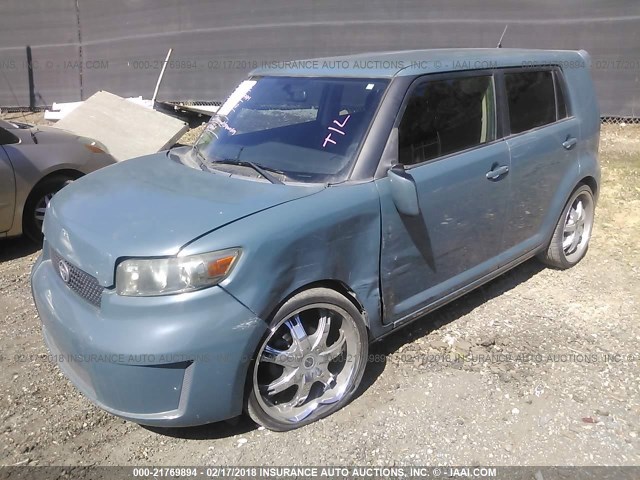 JTLKE50E581001707 - 2008 TOYOTA SCION XB ტალღისფერი ფოტო 2