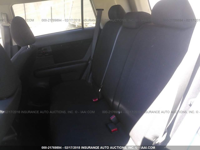 JTLKE50E581001707 - 2008 TOYOTA SCION XB ტალღისფერი ფოტო 8