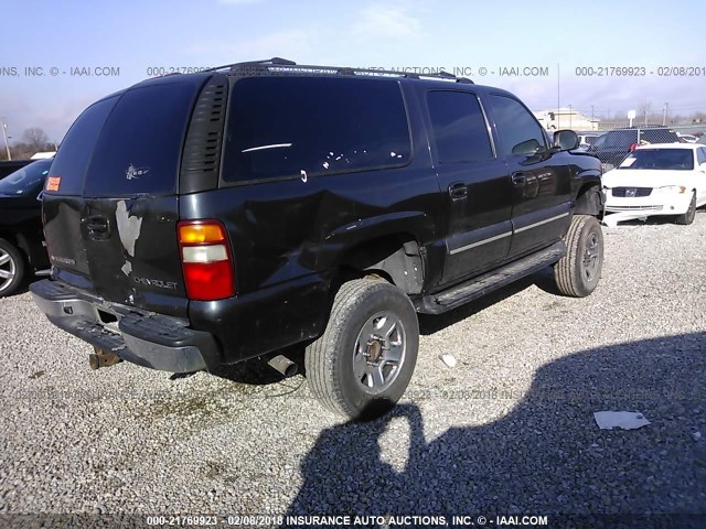 3GNGK26U03G317976 - 2003 CHEVROLET SUBURBAN K2500 GRAY photo 4