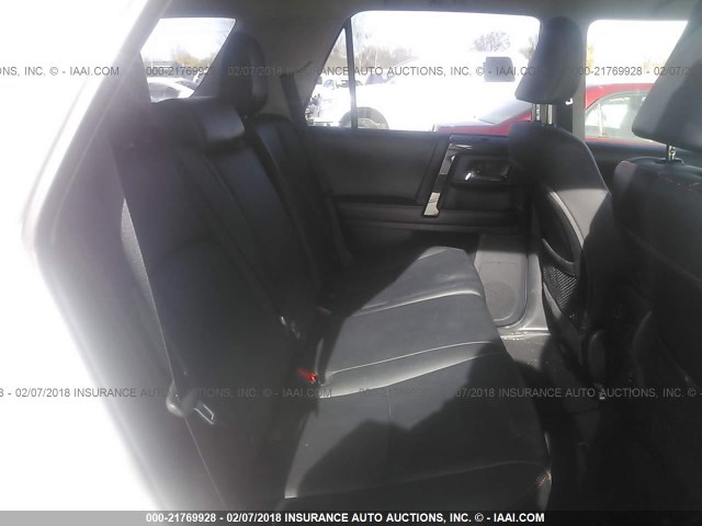 JTEBU5JR4H5416067 - 2017 TOYOTA 4RUNNER SR5 PREM/LTDL/TRAIL/TRD 白色 照片 8