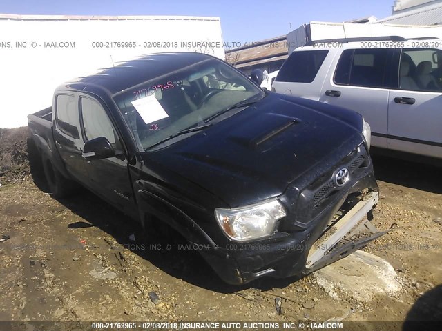 5TFLU4EN0DX074920 - 2013 TOYOTA TACOMA DOUBLE CAB შავი ფოტო 1