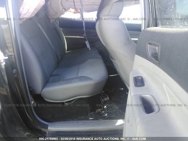 5TFLU4EN0DX074920 - 2013 TOYOTA TACOMA DOUBLE CAB შავი ფოტო 8