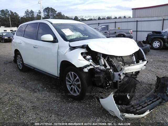 5N1AR2MN4EC720947 - 2014 NISSAN PATHFINDER S/SV/SL/PLATINUM 白色 照片 1