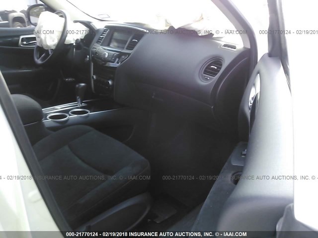 5N1AR2MN4EC720947 - 2014 NISSAN PATHFINDER S/SV/SL/PLATINUM 白色 照片 5