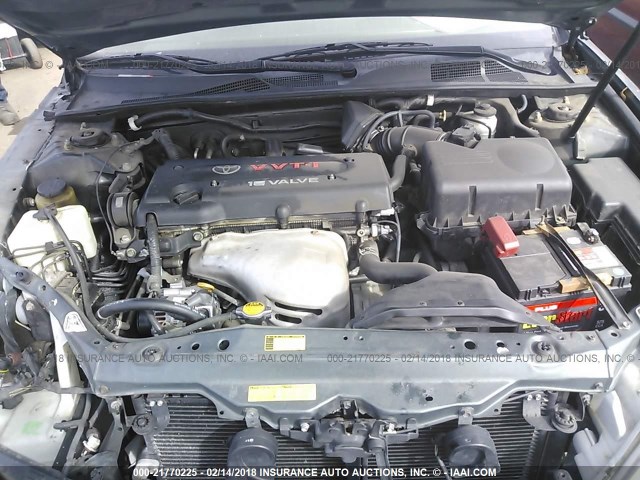 4T1BE32K63U689366 - 2003 TOYOTA CAMRY LE/XLE/SE მწვანე ფოტო 10