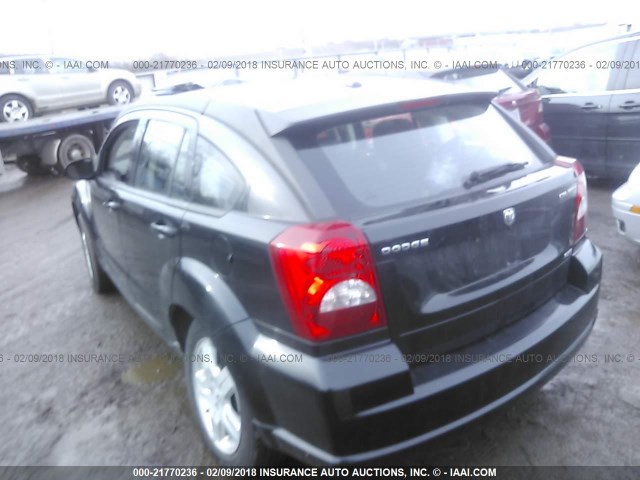 1B3HB48A59D174431 - 2009 DODGE CALIBER SXT BLACK photo 3