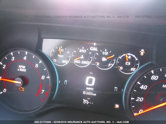 1G1FE1R77H0206681 - 2017 CHEVROLET CAMARO SS Azul foto 7