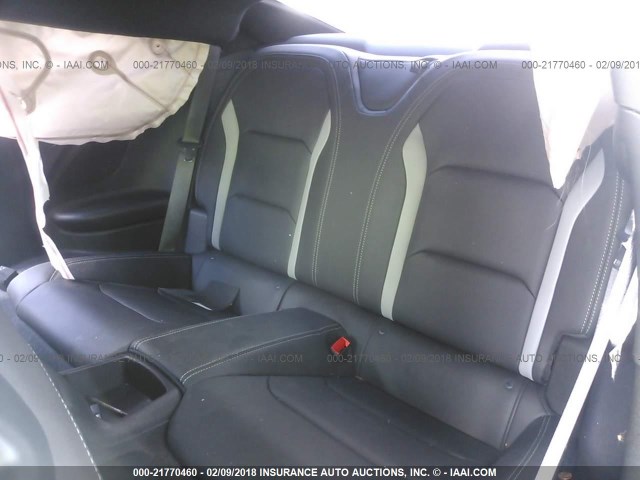 1G1FE1R77H0206681 - 2017 CHEVROLET CAMARO SS Azul foto 8