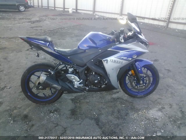 MH3RH06Y3FK005625 - 2015 YAMAHA YZFR3 BLUE photo 5