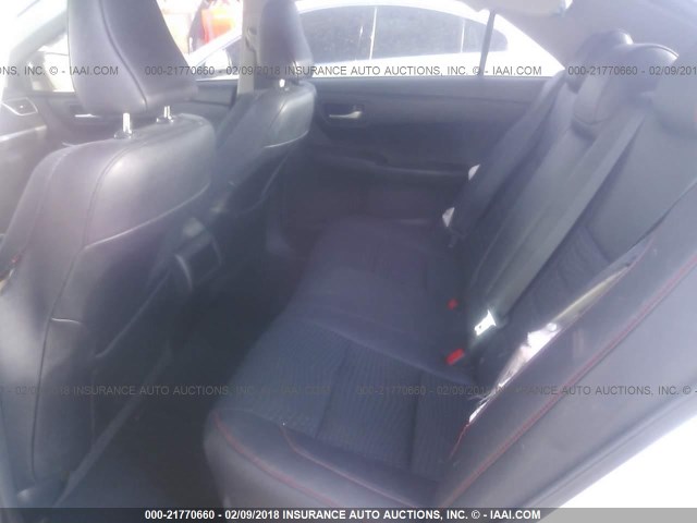 4T1BF1FK4FU111573 - 2015 TOYOTA CAMRY LE/XLE/SE/XSE WHITE photo 8