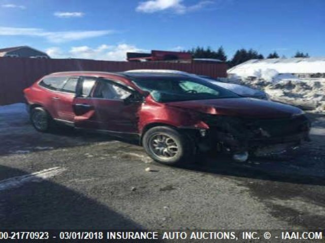 1GNEV23D99S156399 - 2009 CHEVROLET TRAVERSE LT MAROON photo 1