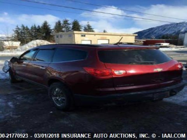 1GNEV23D99S156399 - 2009 CHEVROLET TRAVERSE LT MAROON photo 3