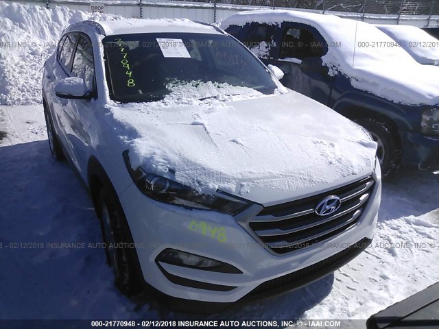 KM8J3CA45HU407424 - 2017 HYUNDAI TUCSON LIMITED/SPORT AND ECO/SE WHITE photo 1