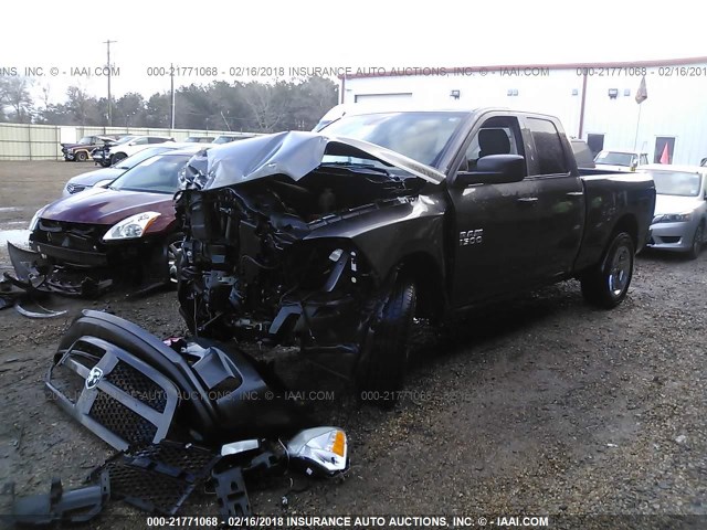 1C6RR7FG1GS417952 - 2016 RAM 1500 ST GRAY photo 2