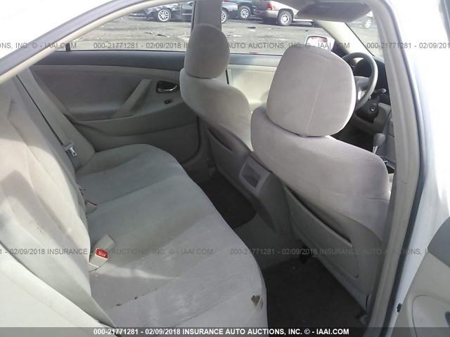 4T1BF3EK6BU587234 - 2011 TOYOTA CAMRY SE/LE/XLE WHITE photo 8