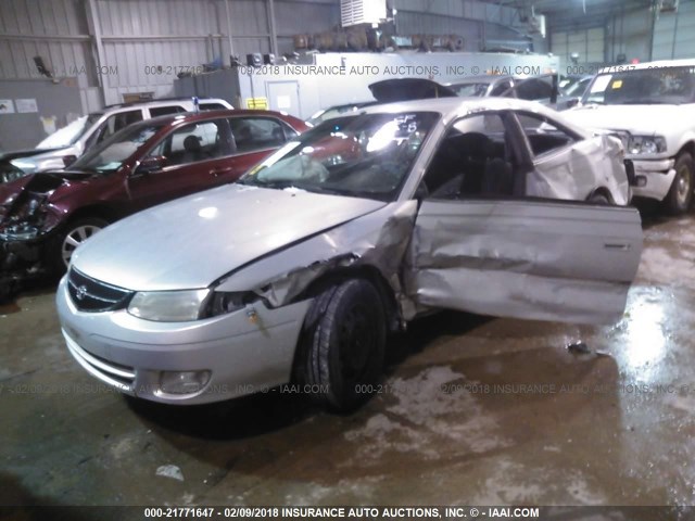 2T1CG22P9XC228402 - 1999 TOYOTA CAMRY SOLARA SE SILVER photo 2