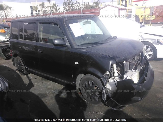 JTLKT334350208854 - 2005 TOYOTA SCION XB შავი ფოტო 1