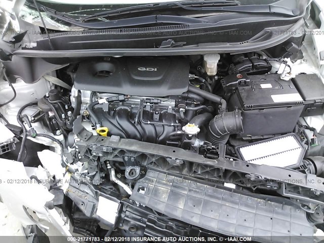KNADM4A37H6026879 - 2017 KIA RIO LX Արծաթագույն լուսանկար 10
