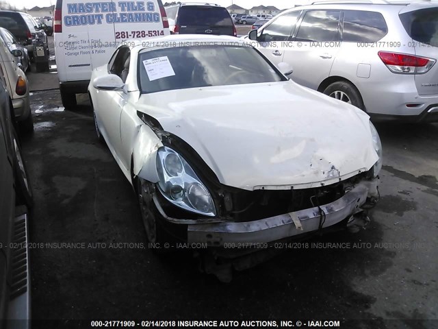 JTHFN48Y320024050 - 2002 LEXUS SC 430 WHITE photo 1