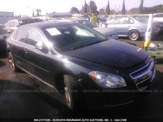 1G1ZC5E19BF130977 - 2011 CHEVROLET MALIBU 1LT 黑色 照片 1