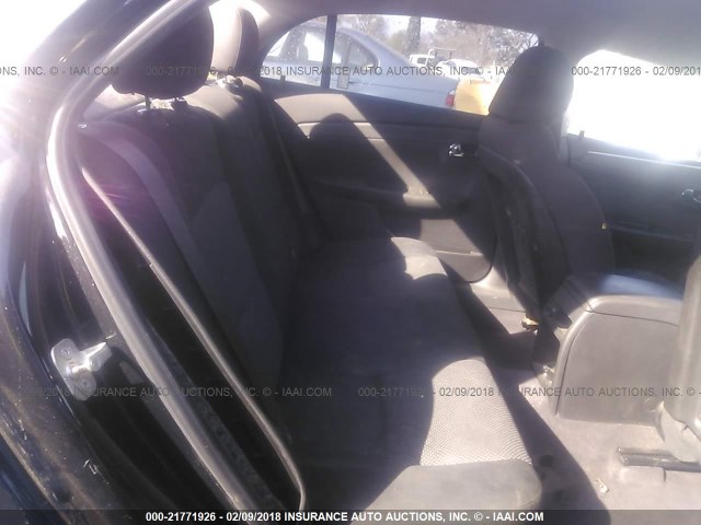 1G1ZC5E19BF130977 - 2011 CHEVROLET MALIBU 1LT 黑色 照片 8